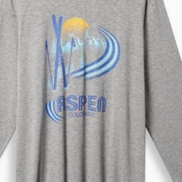 Torrid Aspen Classic Fit Super Soft Slub Crew Neck Long Sleeve Tee - Picture 3 of 11